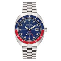 Orologio Bulova Uomo Oceanographer GMT in Acciaio 96B405 - 96B405